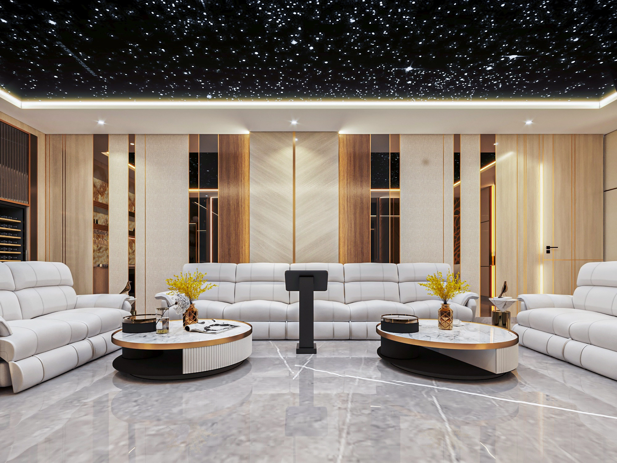 Interior Rumah Mewah di BSD | HnD Architects
